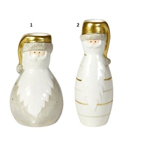 Speedtsberg - Vase julemand med hue 2 forskellige D6x15cm keramik - 1 stk. 