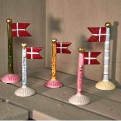 Speedtsberg Flag MORMOR - MORFAR 14cm keramik - pris 1 stk. 