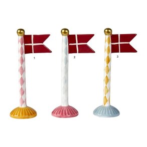 Speedtsberg Flag harlekin 19cm keramik - 3 forskellige - pris 1 stk. 
