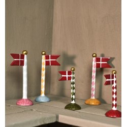 Speedtsberg fdselsdagsflag 14cm keramik   