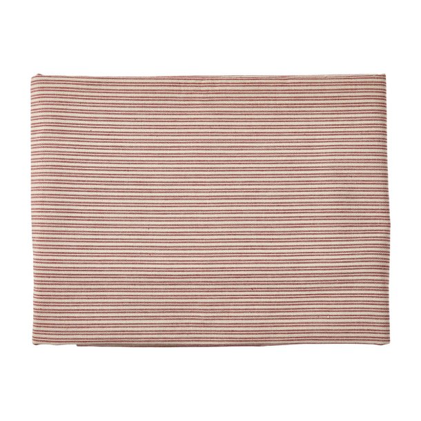 Speedtsberg - Dug 140x240cm bomuld - r�d og natur