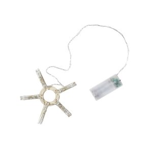 Speedtsberg -Lyskde til papirstjerner 5-tak i D40cm MDF