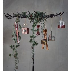 Speedtsberg - Skilift Deko til ophng tr/metal