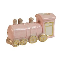 Speedtsberg rosa tog til kronelys 12 x 5 x 7cm keramik