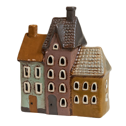 Speedtsberg - Hjhuse til fyrfad 17x8x20cm keramik