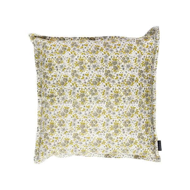 Speedtsberg - Pudebetr�k uden fyld blomstret 50x50cm bomuld