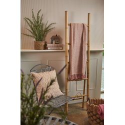 Speedtsberg - Pudebetr�k uden fyld blomstret 50x50cm bomuld  