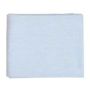 Speedtsberg - Dug 140x240cm bomuld - lysebl� og hvid