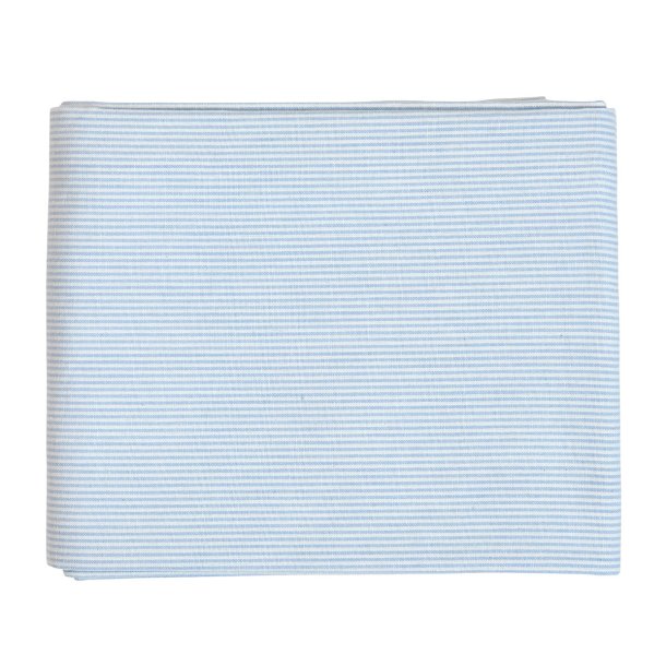 Speedtsberg - Dug 140x240cm bomuld - lysebl� og hvid