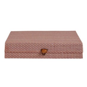 Speedtsberg - Bambus ske 21x14x4,5cm - rosa -  1stk