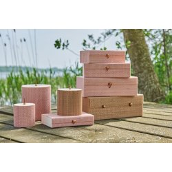 Speedtsberg - Bambus sker sr af 3 D15x17cm - rosa