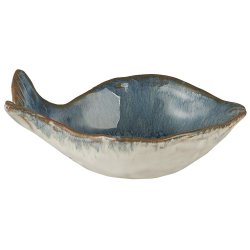 Ib Laursen Skl Ocean Blue mini fiskeformet - 10,7cm