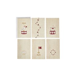 Speedtsberg  - TILLYKKE - Kort med kuvert 6 stk 