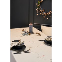 Speedtsberg - Dug med broderi 140x360cm bomuld 