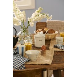 Ib Laursen Nordby - Krus uden hank med striber - 4 stk - 160 ml