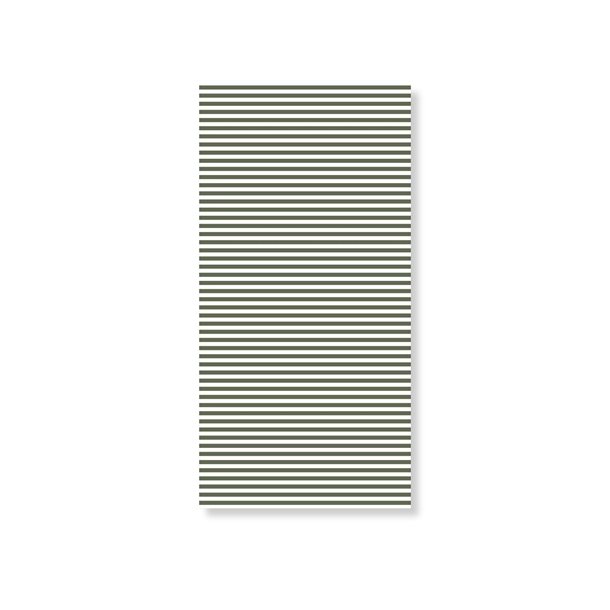 Speedtsberg - Serviet med gr�nne vandrette striber 40x40cm 16stk