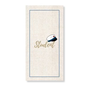 Speedtsberg - Serviet 40x40cm Bl� student 16 stk