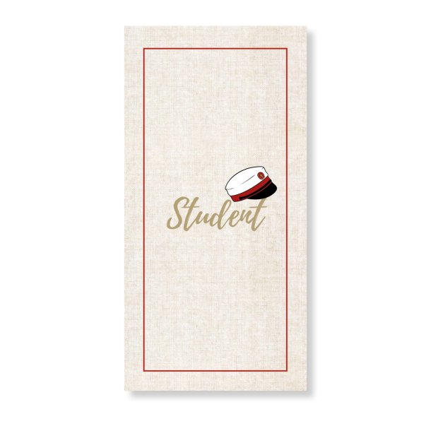 Speedtsberg - Serviet 40x40cm R�d student 16 stk