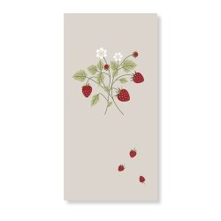 Speedtsberg - Sommer serviet med jordb�r 40x40cm 16stk