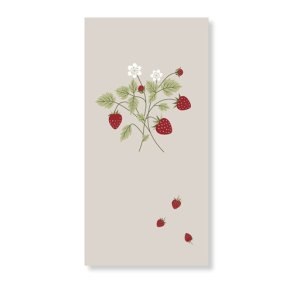 Speedtsberg - Sommer serviet med jordb�r 40x40cm 16stk