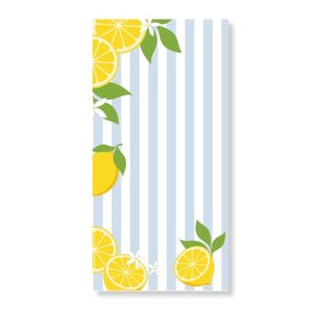Speedtsberg - Sommer serviet med citron 40x40cm 16stk