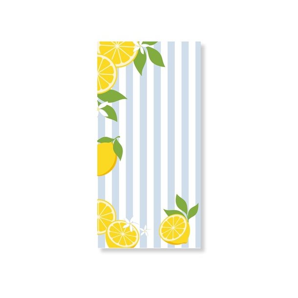Speedtsberg - Sommer serviet med citron 40x40cm 16stk