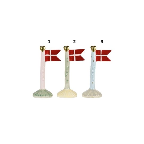 Speedtsberg Flag BABYF�DDER 3 forskellige 8x5x14cm keramik - pris 1 stk. 