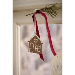 Ib Laursen Peberkagehus til oph�ng My Nostalgic Christmas - s�t af 2