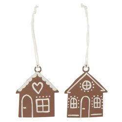 Ib Laursen Peberkagehus til oph�ng My Nostalgic Christmas - s�t af 2