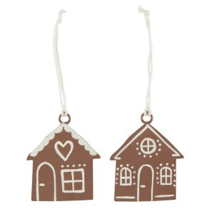 Ib Laursen Peberkagehus til oph�ng My Nostalgic Christmas - s�t af 2