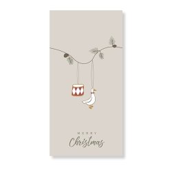Speedtsberg - juleserviet - Merry Christmas  - pakke med 16 stk