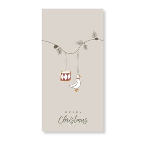 Speedtsberg - juleserviet - Merry Christmas  - pakke med 16 stk
