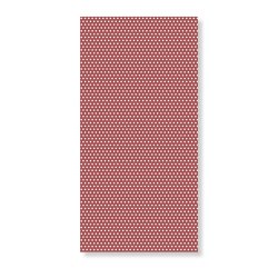 Speedtsberg - r�d serviet med hvide prikker 40x40cm 16stk - r�d