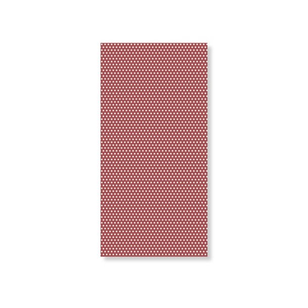 Speedtsberg - r�d serviet med hvide prikker 40x40cm 16stk - r�d