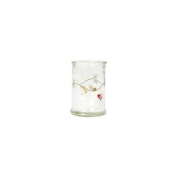 Speedtsberg Fyrfadsstage med juledekorationer D6x10cm glas