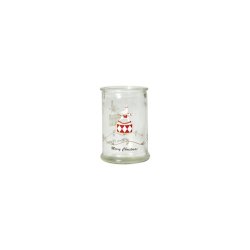 Speedtsberg Fyrfadsstage med juledekorationer D6x10cm glas