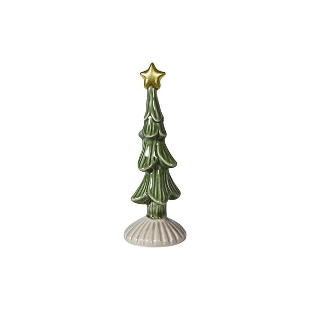 Speedtsberg - Tr� med stjerne D5x15cm keramik
