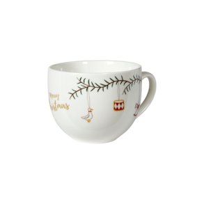 Speedtsberg - Kop med julemotiv - D7x9cm porcel�n