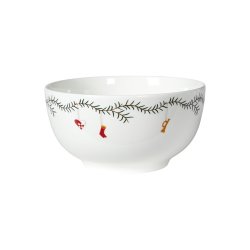 Speedtsberg -Sk�l med julemotiv D13x7cm porcel�n