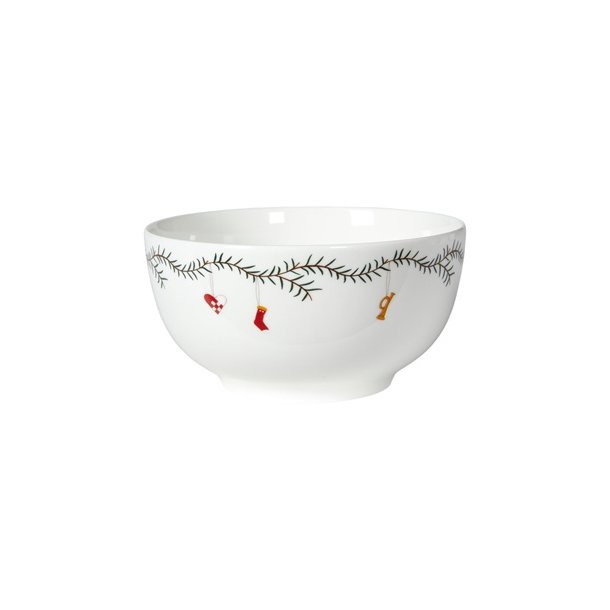 Speedtsberg -Sk�l med julemotiv D13x7cm porcel�n