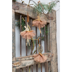 Speedtsberg -Ballerina 10x1x17cm metal - 3 forskellige - 1 stk. v�lg variant - brun