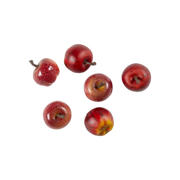 Speedtsberg - �bler til dekoration - D3cm poly - 6 stk. 