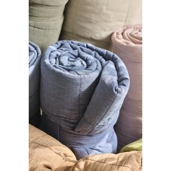 Ib Laursen - Klassisk quilt indigo - 130 x 180 cm