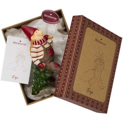 Ib Laursen Ribenisserne Freja med juletr� 12,3 cm h�j 