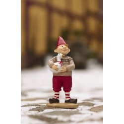Ib Laursen Ribenisserne Sigurd med g�sen Gertrud 13,5 cm h�j 