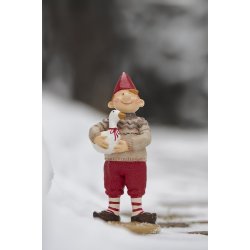 Ib Laursen Ribenisserne Sigurd med g�sen Gertrud 13,5 cm h�j 