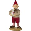 Ib Laursen Ribenisserne Sigurd med g�sen Gertrud 13,5 cm h�j 