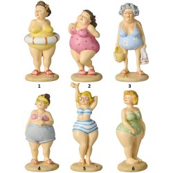 Ib Laursen Damer i badet�j Stranddronninger  - 6 forskellige - pris pr. stk.