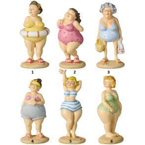 Ib Laursen Damer i badet�j Stranddronninger  - 6 forskellige - pris pr. stk.