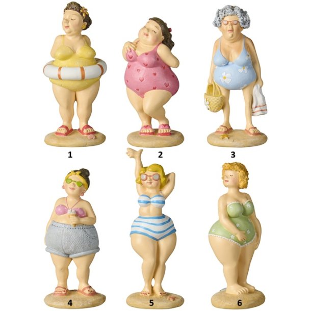 Ib Laursen Damer i badet�j Stranddronninger  - 6 forskellige - pris pr. stk.